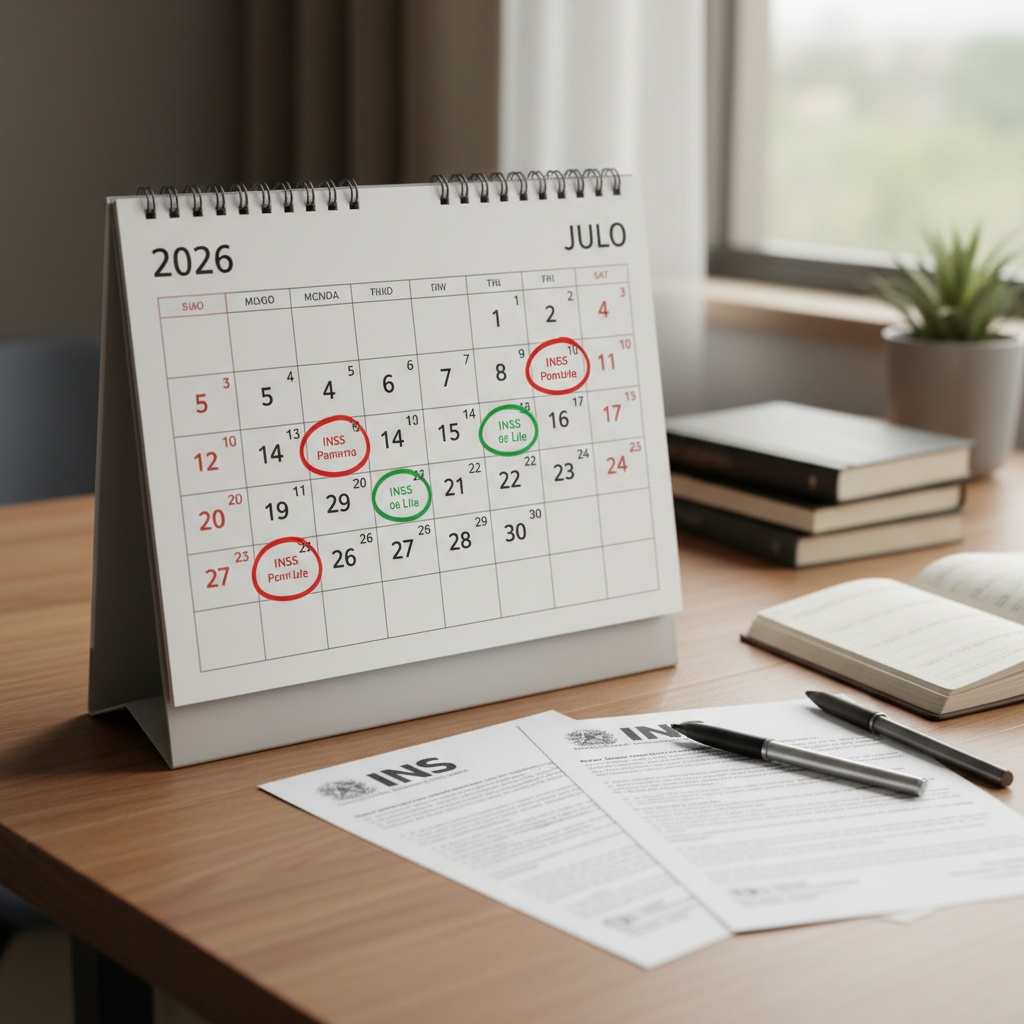 Calendário INSS 2026: Pagamentos e Prazos Importantes